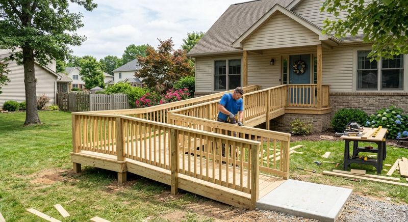 Accessible Ramp Construction in Kansas City, KS