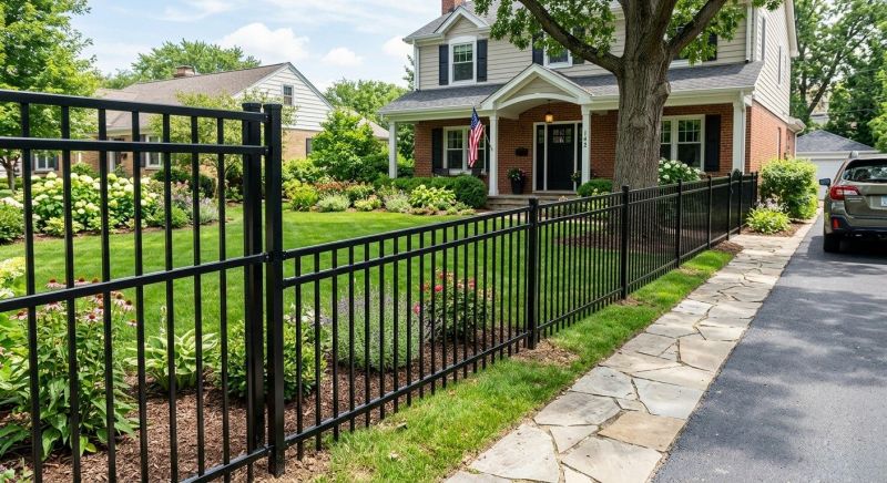 Aluminum Fence Installation in Kansas City, MO