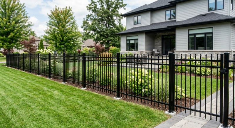 Aluminum Fence Replacement in Grand Rapids, MI