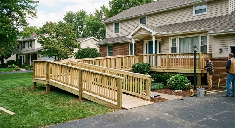Wheelchair Ramp Construction in Kansas City, KS