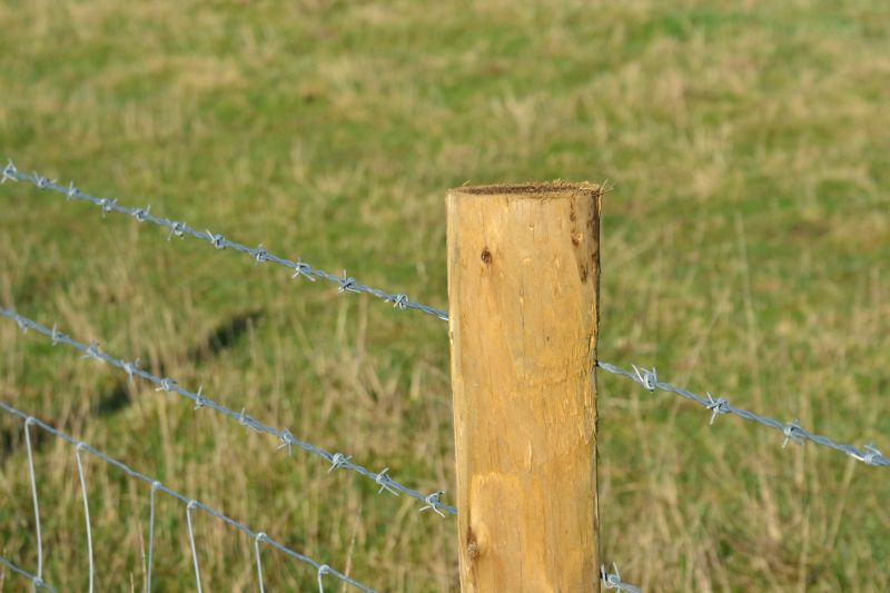 Wood Fence Post Repair Process
